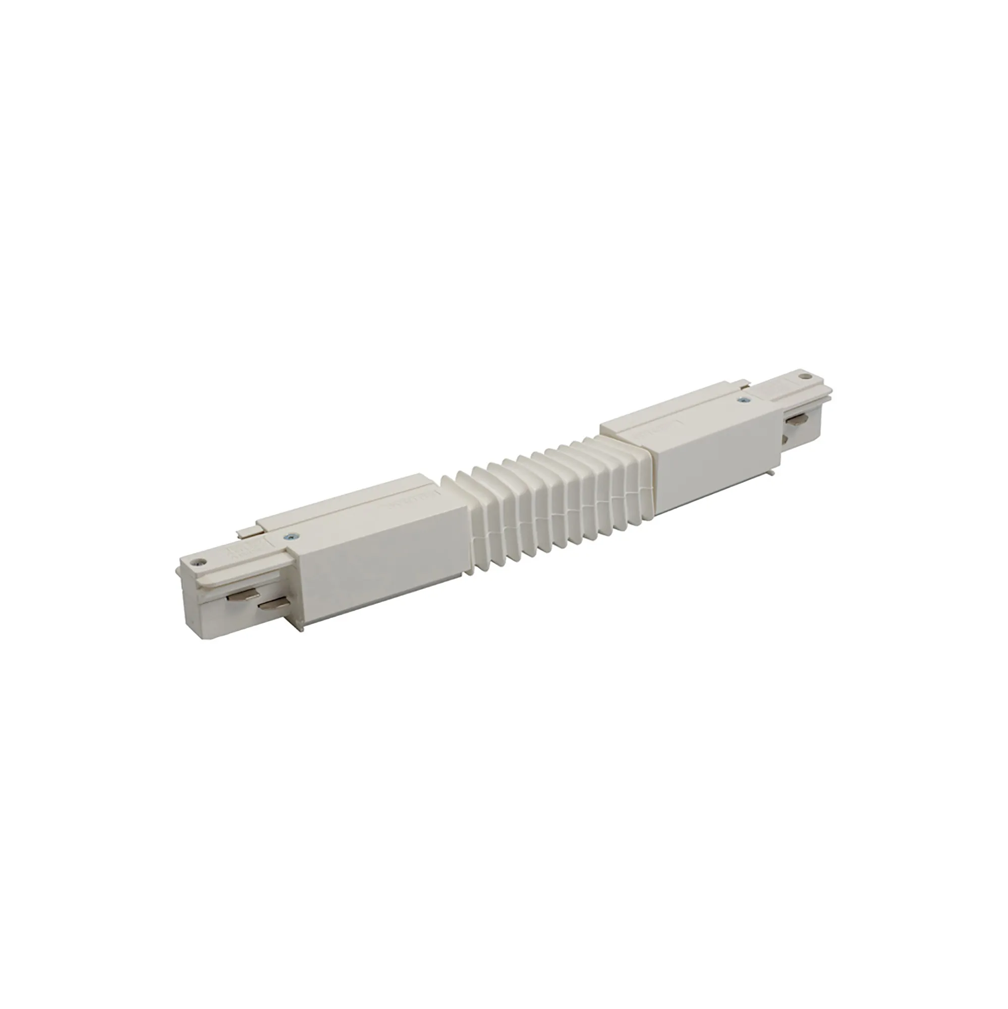 Flexible Coupler With Feeding Option 3 Circuit Surface Mounted Track With Data Bus 555 2 1211 1  Eutrac 3 Circuit Surface/DB-White